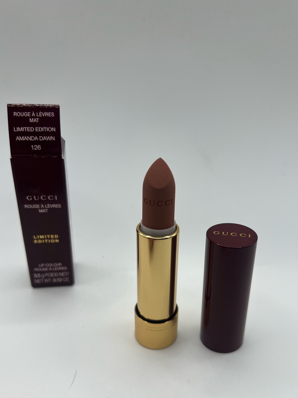 Gucci Matte Lipstick LIMITED EDITION in Amanda Dawn